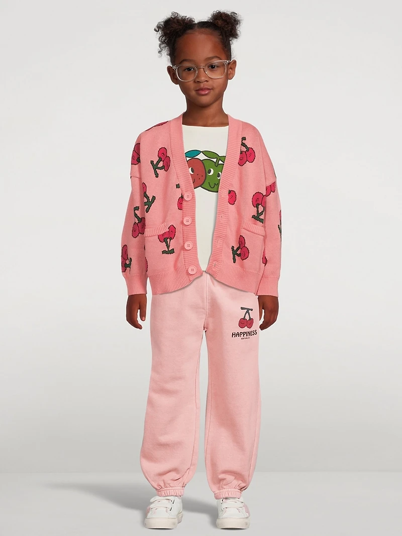 Cherry Cotton Lounge Pants