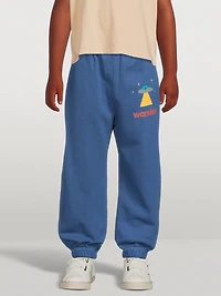 Spaceship Cotton Lounge Pants