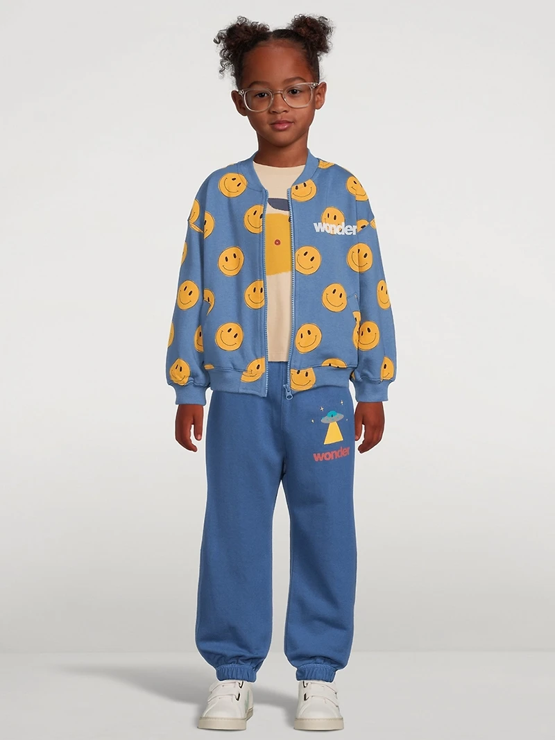 Spaceship Cotton Lounge Pants