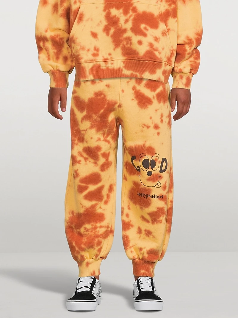 Good Cotton Lounge Pants Tie-Dye Print