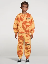 Good Cotton Lounge Pants Tie-Dye Print