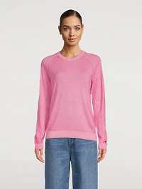 Cashmere Long-Sleeve Pullover