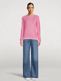 Cashmere Long-Sleeve Pullover