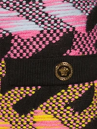 La Greca Knit Mini Skirt