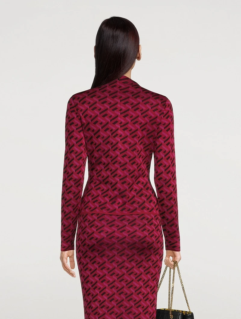 La Greca Jacquard Sweater