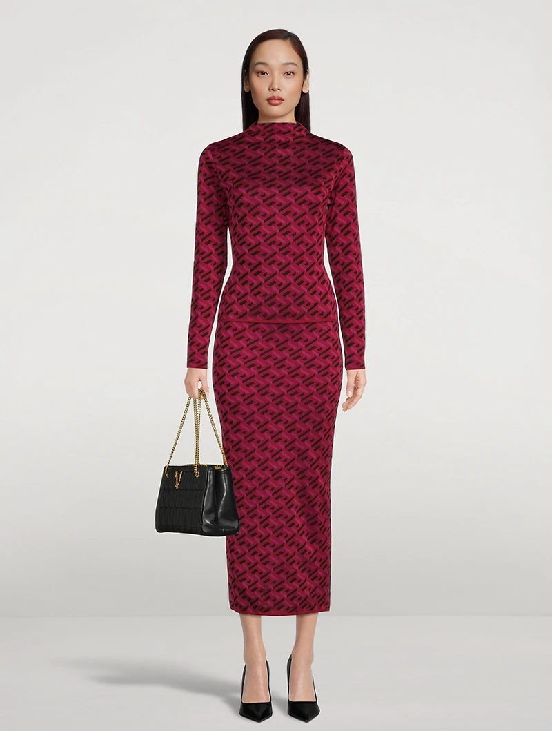 La Greca Jacquard Sweater