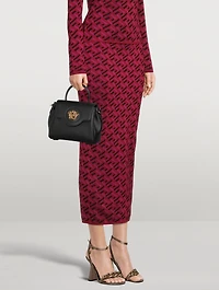 La Greca Jacquard Pencil Skirt
