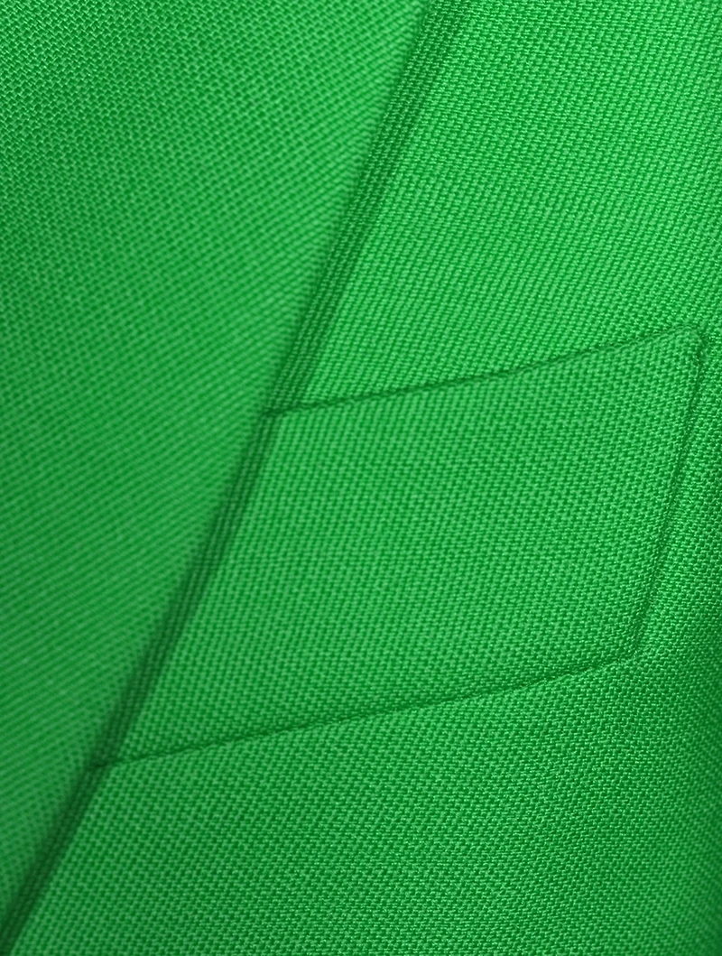 Drop Hem Double-Breasted Blazer
