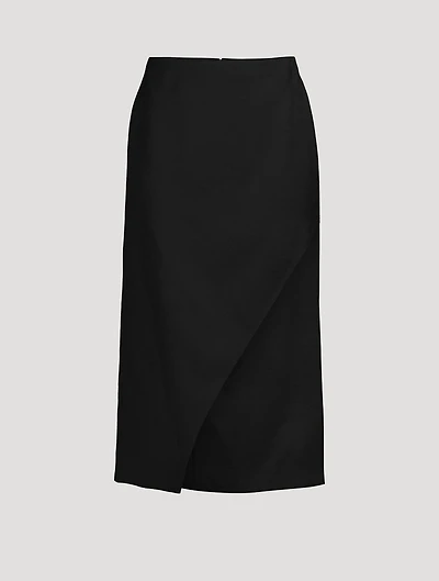 Slashed Pencil Skirt