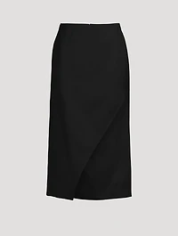 Slashed Pencil Skirt