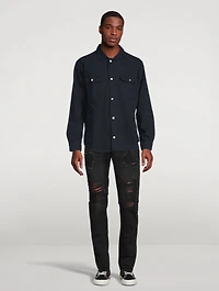 Denim Long-Sleeve Shirt