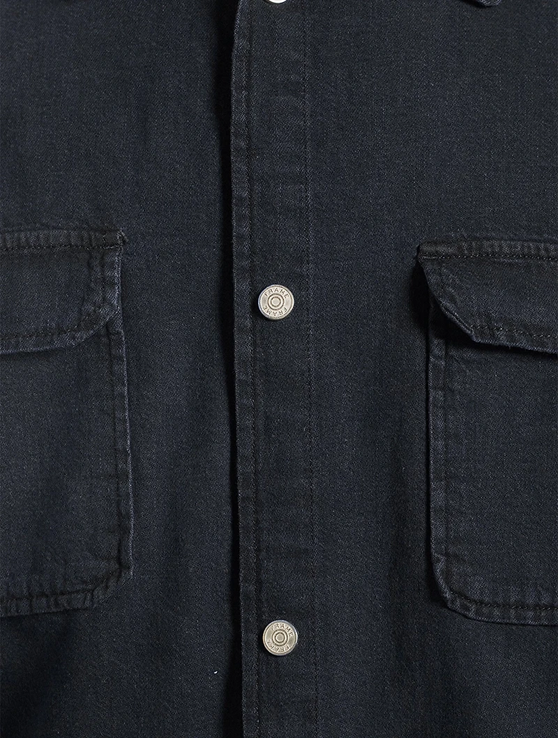 Denim Long-Sleeve Shirt