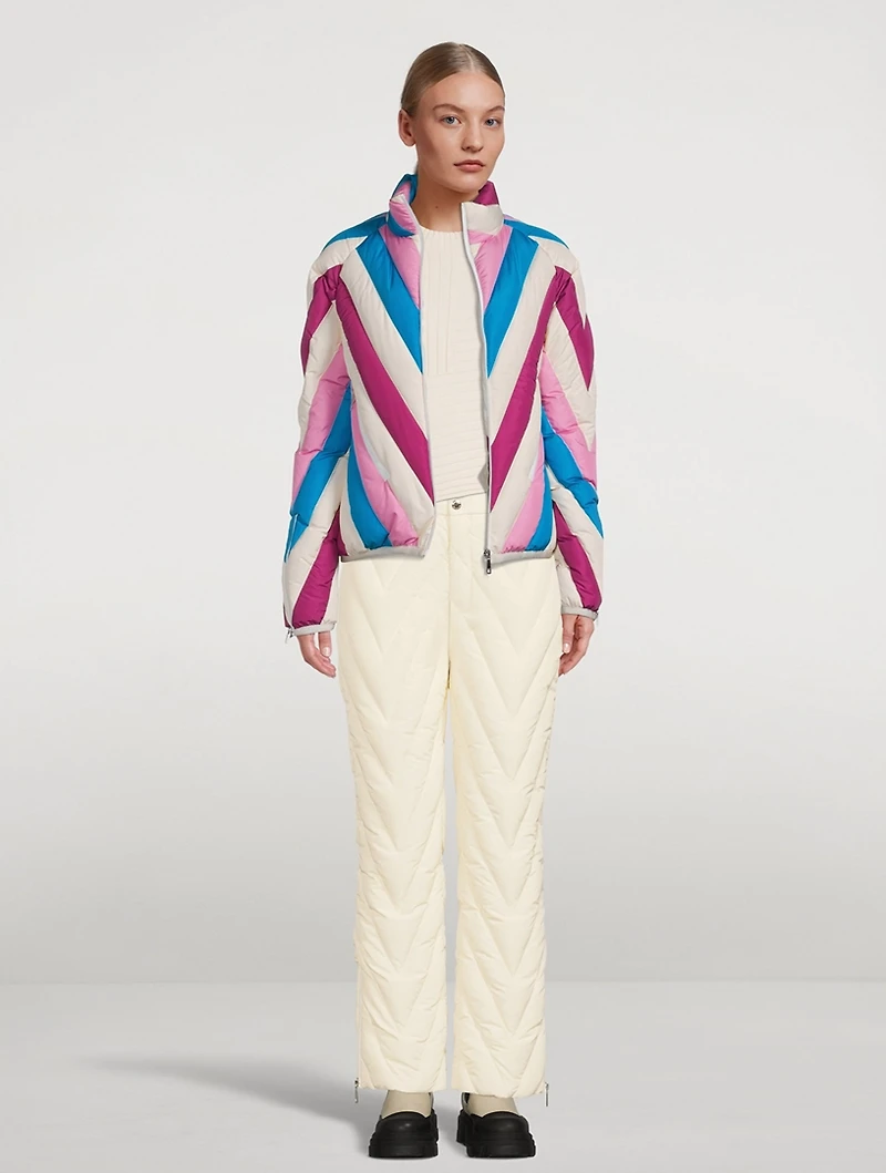Chevron Ski Jacket