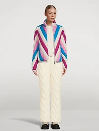 Chevron Ski Jacket