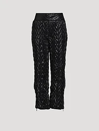 Quilted Chevron Ski Pants