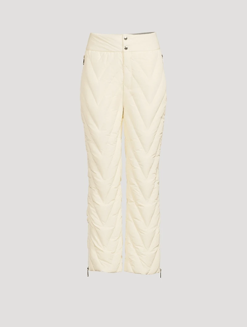Chevron Ski Pants