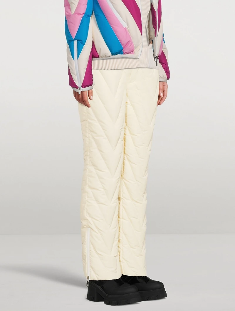Chevron Ski Pants