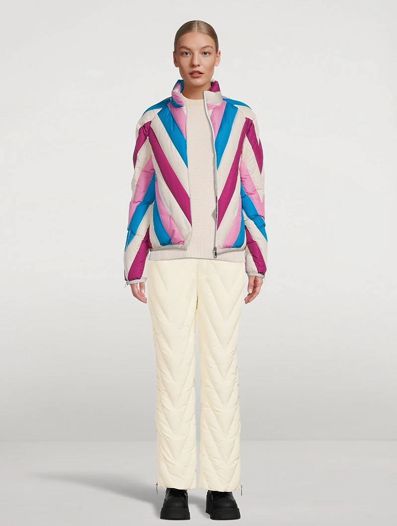Chevron Ski Pants