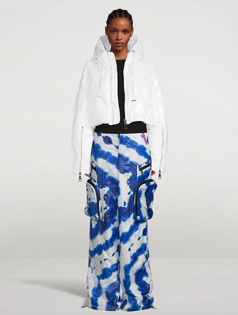 Wide Tech Pants In Tie Dye
