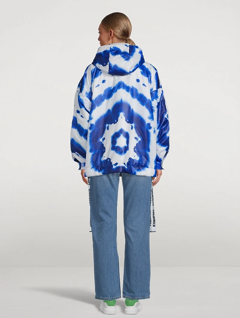 Tie Dye Anorak Jacket