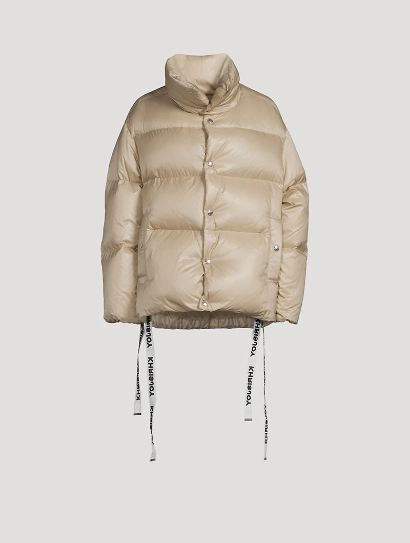Puff Oversize Down Bomber Jacket