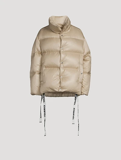 Puff Oversize Down Bomber Jacket