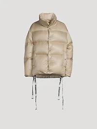 Puff Oversize Down Bomber Jacket