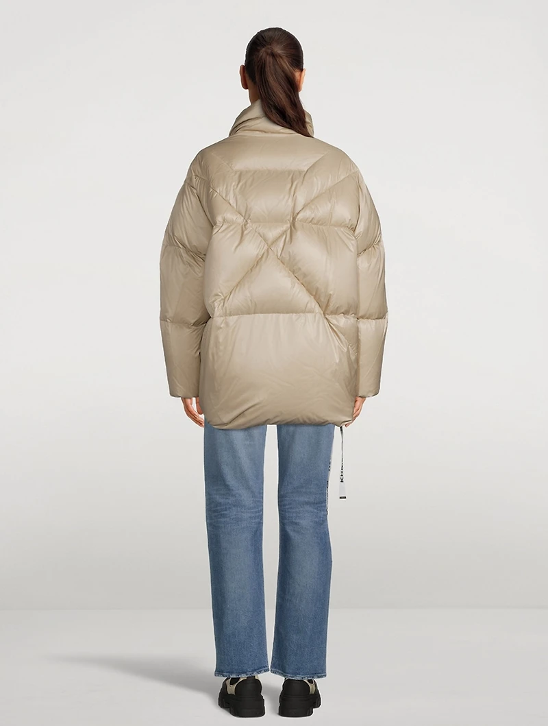 Puff Oversize Down Bomber Jacket