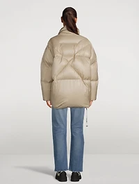 Puff Oversize Down Bomber Jacket