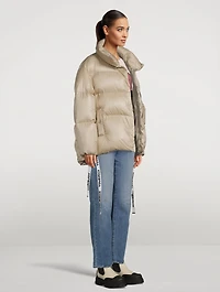 Puff Oversize Down Bomber Jacket