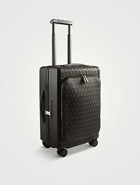 Gancini Embossed Leather Carry-On