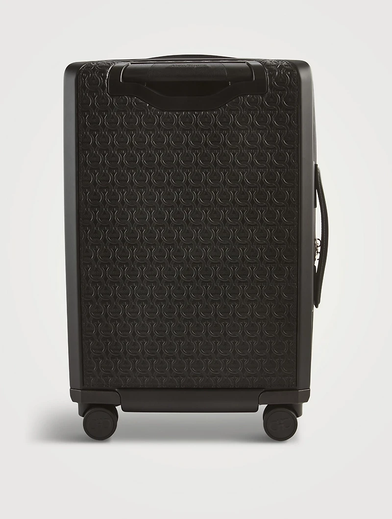Gancini Embossed Leather Carry-On