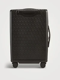 Gancini Embossed Leather Carry-On