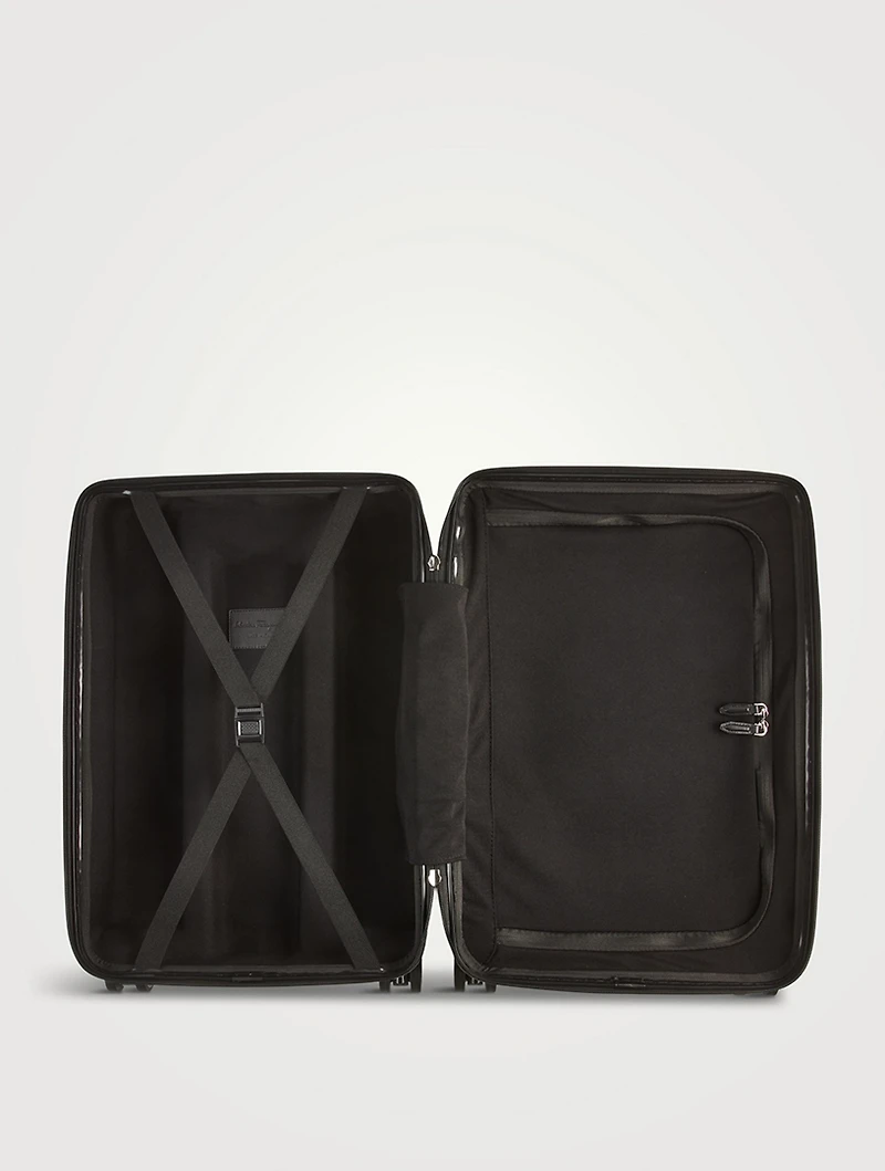 Gancini Embossed Leather Carry-On