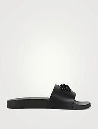 Le Medusa Leather Slides