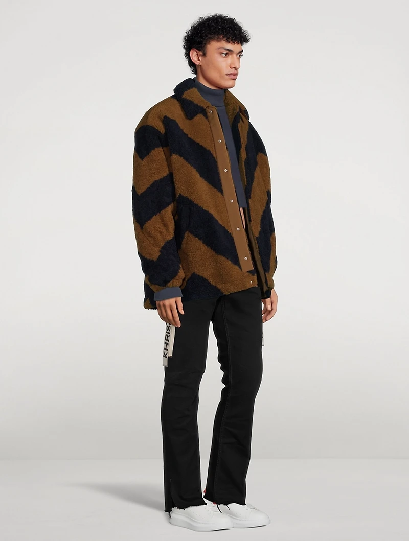 Coach V Pile Jacket
