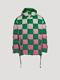 Khrisman Damier Down Puffer Jacket