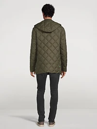 Uwe Puffer Coat With Detachable Hood