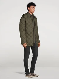 Uwe Puffer Coat With Detachable Hood