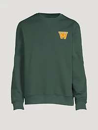 Double A Tye Cotton Sweatshirt