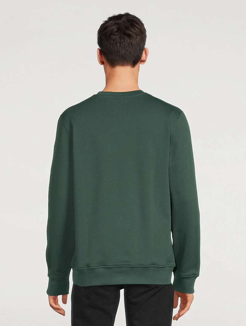 Double A Tye Cotton Sweatshirt
