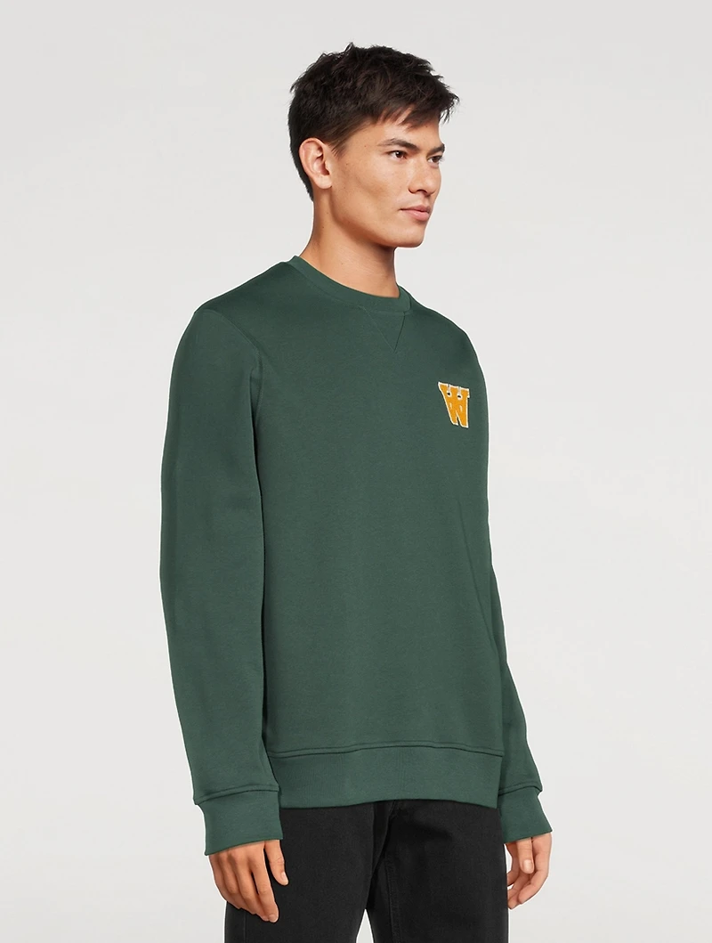 Double A Tye Cotton Sweatshirt