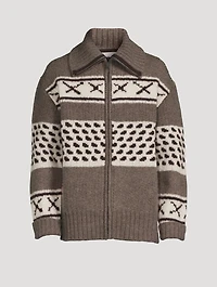 Cowi Vogel Wool Zip Cardigan