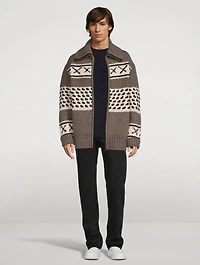 Cowi Vogel Wool Zip Cardigan