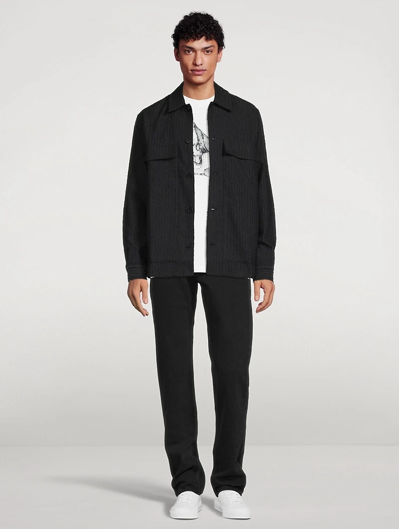 Jason Boucle Stripe Shirt