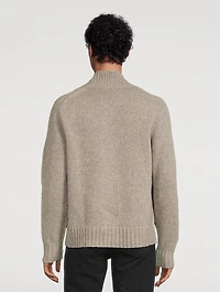 Frej Wool Twist Mockneck Sweater