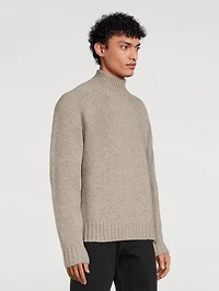 Frej Wool Twist Mockneck Sweater