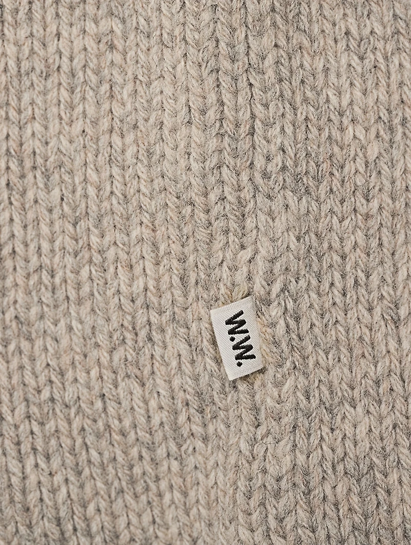 Frej Wool Twist Mockneck Sweater