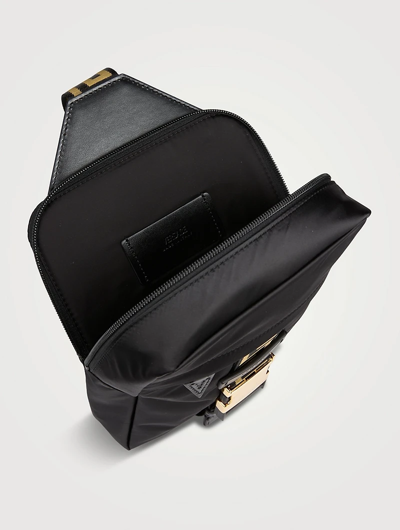 Greca Single Strap Crossbody Bag