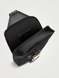 Greca Single Strap Crossbody Bag